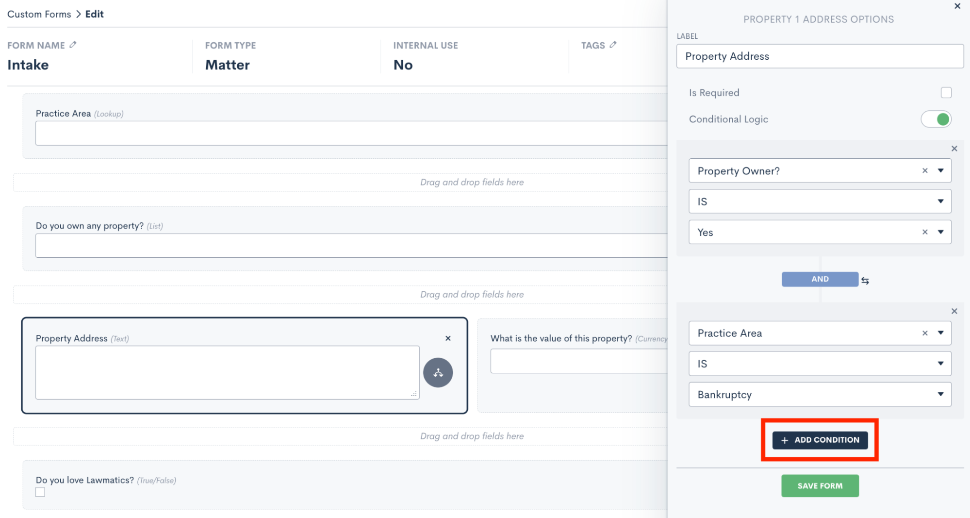 custom-form-conditions